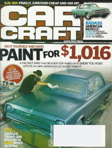 CAR CRAFT 2007 APR - TRANS-AM RACING, 302ci DODGE